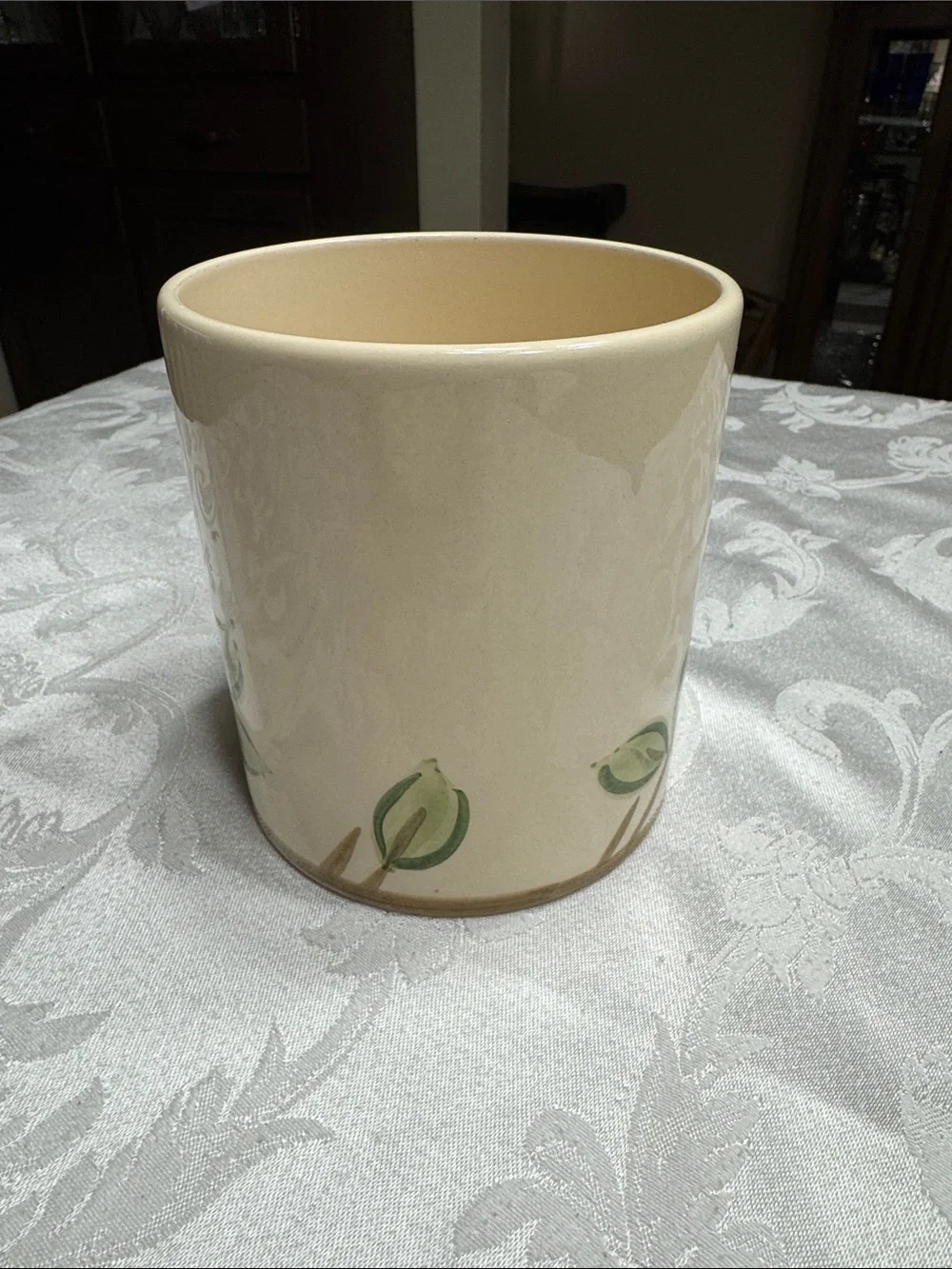 Franciscan Desert Rose ceramic vase.